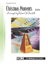 Christmas Moments No. 1 piano sheet music cover